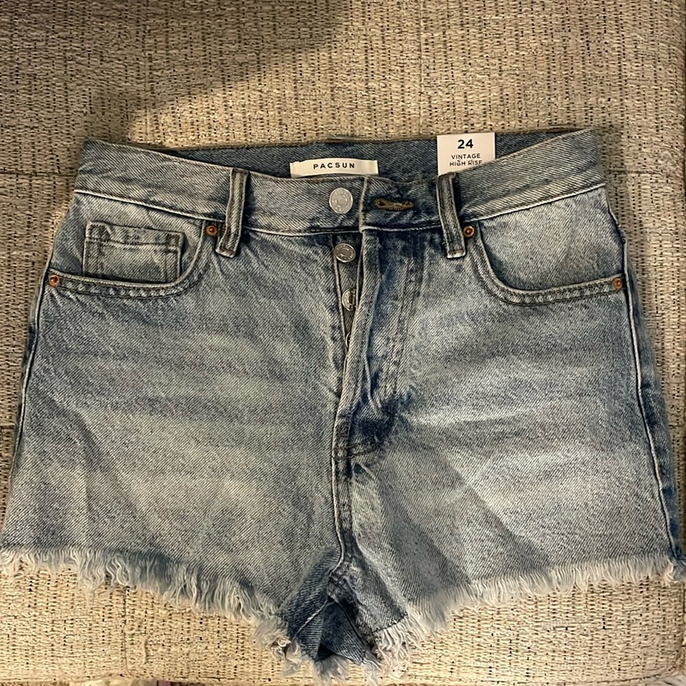Women’s pac sun blue jean shorts